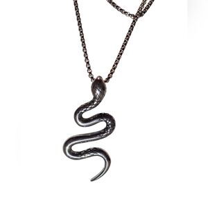 New Stainless Steel Snake Chain Necklace for Reptile Lovers